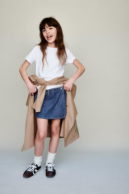 FALDA BERMUDA DENIM / Azul - Zara фото 2