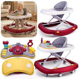 Ходунки "Путь к ходьбе" (цвет серо-бордовый)