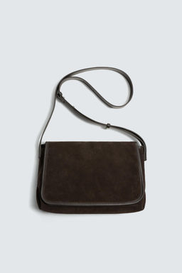 LEATHER CROSSBODY BAG