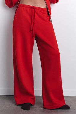 STRAIGHT-LEG PLUSH TROUSERS - Zara фото 36