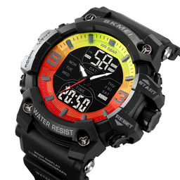 Часы наручные Skmei мужские электронные спортивные 2222black-colorful
