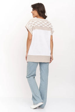 Джемпер М 3241/молочный