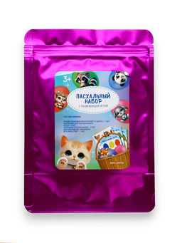 Пасхальный набор с развивающей игрой Зверушки, 11?16 см