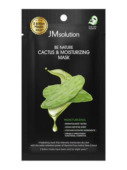 Jmsolution Увлажняющая тканевая маска с экстрактом кактуса / Be Nature Cactus & Moisturizing Mask, 24 мл