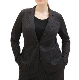 Блейзер, черно-серый