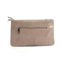 Сумка женская натуральная кожа ADEL-72 (отделка - ИСК/КОЖА), 3отд, плечевой ремень, капучино 264692 - Adelia фото 2