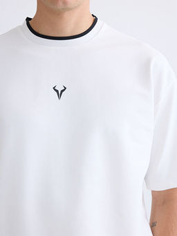 Bisiklet Yaka K?sa Kollu Erkek Sweatshirt