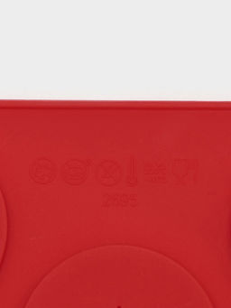 Форма для конфет и шоколада новогодняя Доляна Новогодние кружочки, силикон, 29.8?17.5 см, 14 ячеек (d=5 см), красная