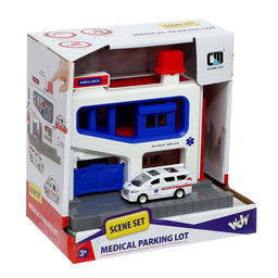 Парковка Скорая, подъёмный механизм, 1 машинка в комплекте, МИКС - Simaland фото 11