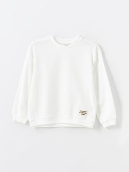 Bisiklet Yaka Uzun Kollu K?z ?ocuk Sweatshirt 2li - Waikiki фото 2