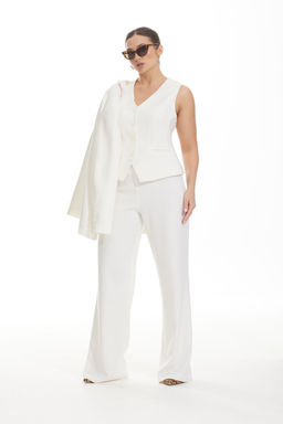 Жилет ELady 4326 молочный фото 4