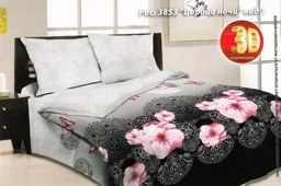 Постельное белье - Бязь Люкс Царица ночи Семейный (молния) - Luteks фото 2