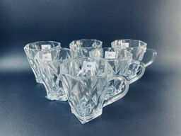 Набор кружек 6 шт 180 мл h-8 см., d-7,5 см. в уп. , арт. 218 DM