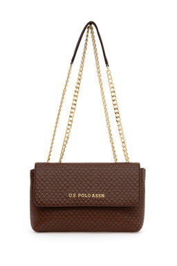 U. S. Polo Assn Женская коричневая сумка - U.s. polo assn фото 4
