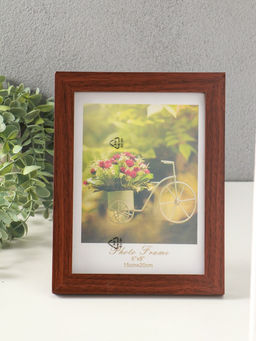 Фоторамка МДФ на 1 фото 15х20 см "Тёмный шоколад" 2,5х18х21 см