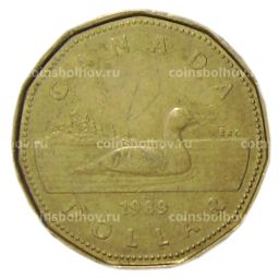 Монета 1 доллар 1989 года Канада
