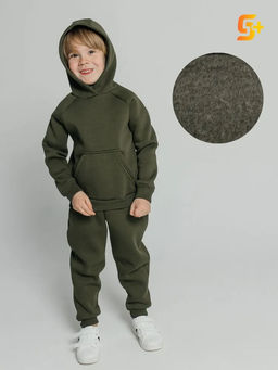 Костюм Канга(Толст+брюки), цвет Хаки, футер 3-х н, х/б 65%,пэ 35%