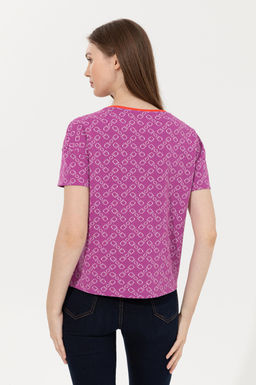 Kad_n Menek_e Bisiklet Yaka Ti__rt