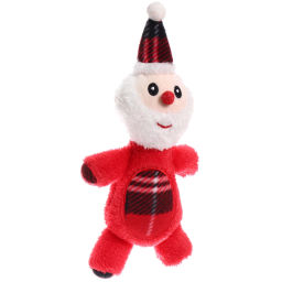 Игрушка для собаки "ЛАПУСИКИ", Дед Мороз, 31*15см (блистер)