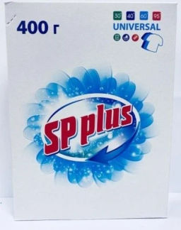 SP PLUS стир.порошок 450гр Эконом Универсал (картон)