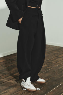 BALLOON TROUSERS WITH PLEATS - Zara фото 6