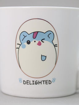 Кружка Delighted hamster, blue (360 ml)