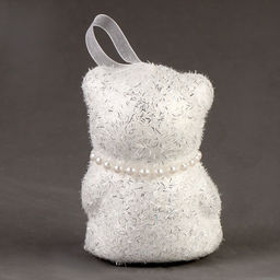 Ёлочная игрушка - подвеска из пенопласта Блестящий мишка, 10 см, набор 3 шт. - Simaland фото 3