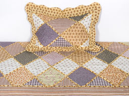 Покрывало "Винтаж" (коттон) 1.5-спальное (1 наволочка)