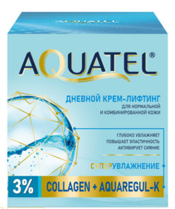 AQUATEL д/лица крем Дневной д/норм/комб.кожи банк.50мл