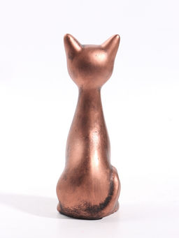 Фигурка "Кошка-Нефертити" 6,5х18 см, цвет бронза