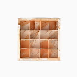 Цена за 5 шт. Коробка под 16 конфет с ячейками От всей души, 19 х 19 х 3 см - Дарите счастье фото 3