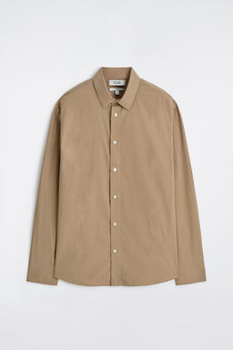 CAMISA DE POPEL?N DE ALGOD?N PIMA RELAXED FIT - H&m фото 2