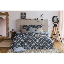 Постельное бельё Этель 1.5 сп Crown 143х215 см, 150х214 см, 70х70 см -2 шт, бязь фото 8