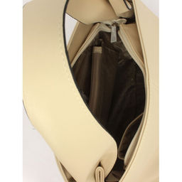 Сумка женская искусственная кожа ADEL-281, 1отд, плечевой ремень, бежевый 252383 - Adelia фото 3