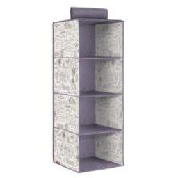VAL LV-HS4 Кофр подвесной для хранения, 4 секции, 30*30*84 см, LAVANDE, шт