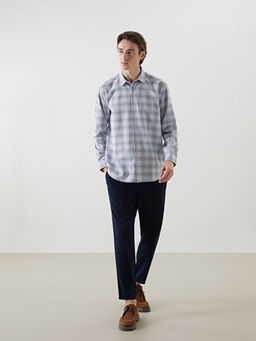 Regular Fit Uzun Kollu Ekose Erkek Oduncu G?mlek