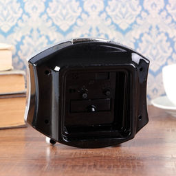 Будильник "Линии", дискретный ход, d-14 см, 13 х 14 см, микс