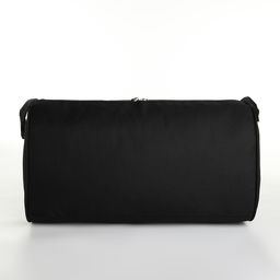 Сумка спортивная на молнии, длинный ремень, цвет чёрный/серый - Simaland фото 3