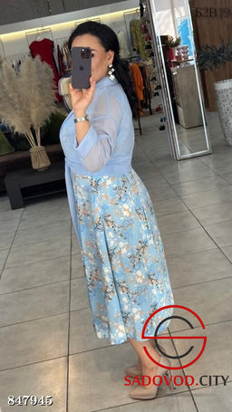 Костюм двойка с платьем - Bruno фото 3