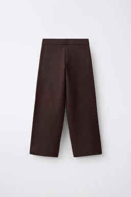 PANTAL?N PUNTO WIDE LEG / Marr?n - Zara фото 3