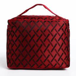 Косметичка на молнии, с зеркалом, цвет бордовый - Simaland фото 3