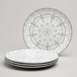 НАБОР ТАРЕЛОК ОБЕДЕННЫХ BRONCO DREAMS ИЗ 24 ШТ. ДИАМЕТР=27 СМ