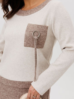 Костюм Galean Style 993 коричневый фото 5