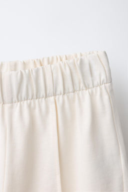 CONJUNTO CAMISETA Y PANTAL?N NERVIO HEAVY WEIGHT / Crudo - Zara фото 9