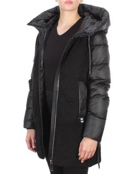 D6816 BLACK Куртка зимняя женская KARERSITER (200 гр. холлофайбера) - Fashion фото 7