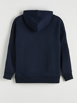 Kolay Giyilebilir Kollar? ??t??tl? Erkek Fermuarl? Sweashirt