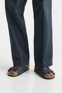 RUBBERISED DOUBLE-STRAP SANDALS - Zara фото 11