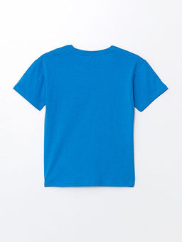 Bisiklet Yaka PlayStation Bask?l? Erkek ?ocuk ?ortlu Pijama Tak?m? - Waikiki фото 3