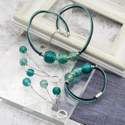 Серьги из муранского стекла MERMAID LS3361