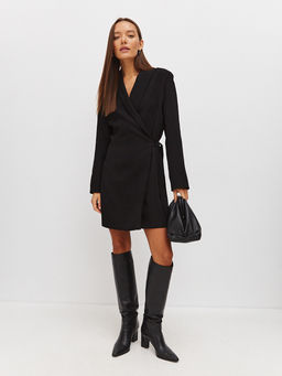 Платье-жакет на запах